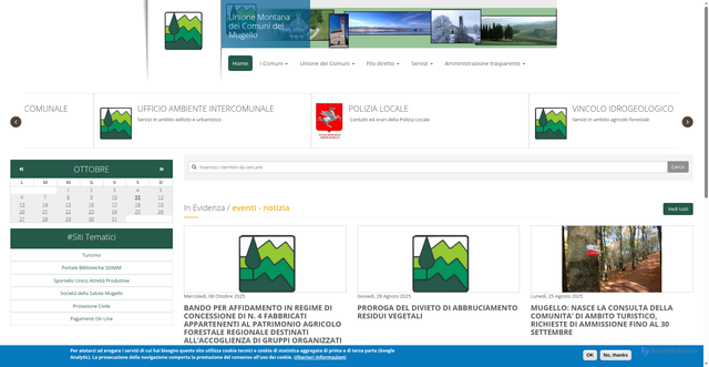 Security scan screenshot of https://www.uc-mugello.fi.it/