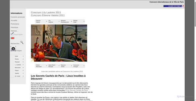 Security scan screenshot of https://civp.com
