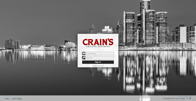 Security scan screenshot of https://data.chicagobusiness.com