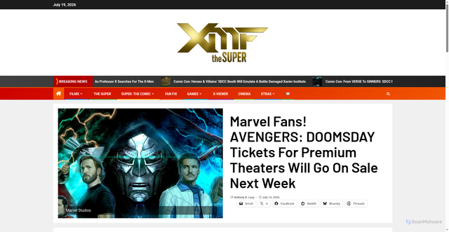 Security scan screenshot of https://x-menfilms.com/?p=81925