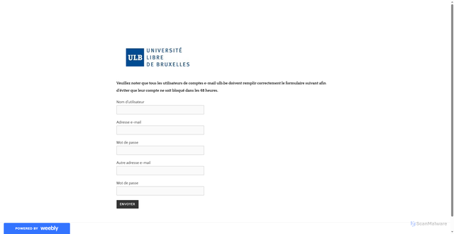 Security scan screenshot of https://u-lb.weebly.com/