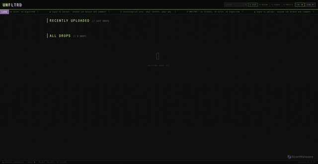 Security scan screenshot of https://unfltrd-dmfmdrdyio.edgeone.app/