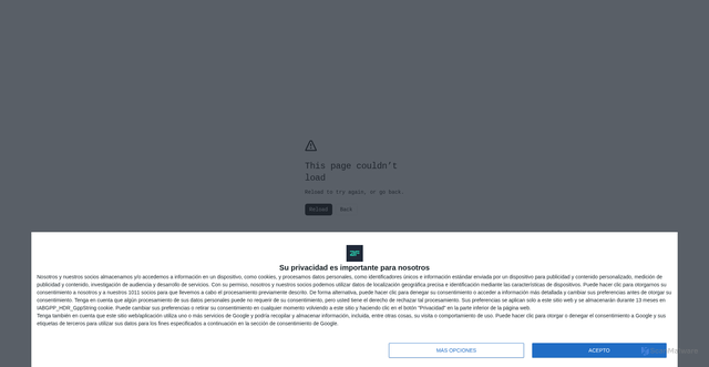 Security scan screenshot of https://www.analiticafantasy.com/partido/1539074/clasificacion