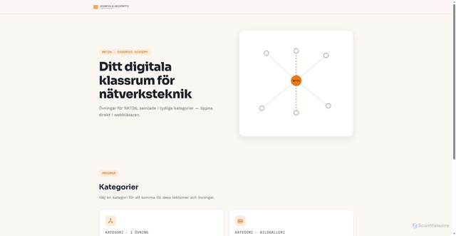 Security scan screenshot of https://nkt26.se