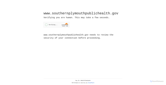 Security scan screenshot of https://www.southernplymouthpublichealth.gov/