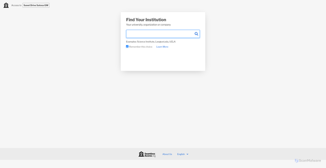 Security scan screenshot of https://swamid.drive.sunet.se/