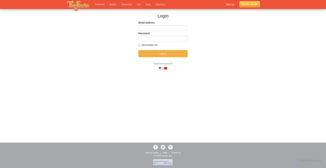 Security scan screenshot of https://stories.farfaria.com
