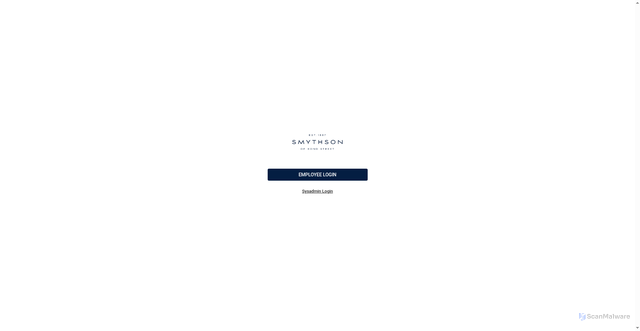 Security scan screenshot of https://ds-client-smythson.redant.cloud