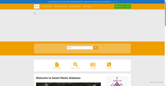 Security scan screenshot of https://sweetwateral.gov/