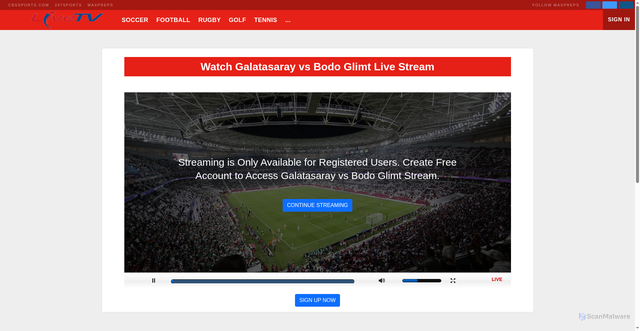 Security scan screenshot of https://nkh-development-s3-bucket.s3.amazonaws.com/documents/events/uploads/video/quoomh/video-galatasaray-v-bodo-glimt-live-free-us-tv-03.html
