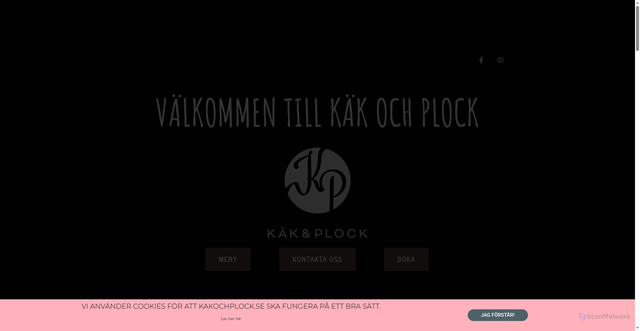 Security scan screenshot of https://kakochplock.se