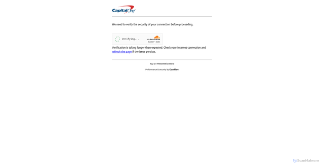 Security scan screenshot of https://click-notification.capitalone.com/f/a/X4cmIF9ZTkM21Uq-9RZnFA~~/AAAAARA~/O2v5zaL0XB1P5DsJjWK4QbpAG9xu0t5qKfEvCoFeSbZE9YxnCA7JEdSlBd2spnBxt7Ie3MqGl7zcx9fW217T3rg8Fy6P_QDXAN4rku83ihdVb8_nOOyyYODzlf2dR2vH5DX-yyg5sOO8AKLePH9q6LNWN8jXtHv_60PMonU-tfq9nrFlQFf5Hc923COehnUiYuBuoakuDrFRxGv68r7OYXhqbfSMkltWkM1doU5hKWpcqnIJzvS77CYlZj0fS90FmGZ1foWPnfqFp8oeWjdICg~~