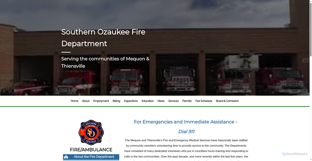 Security scan screenshot of https://sofdwi.gov/