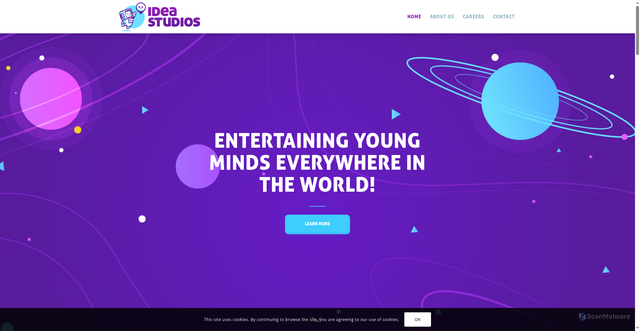 Security scan screenshot of https://ideastudios.ro
