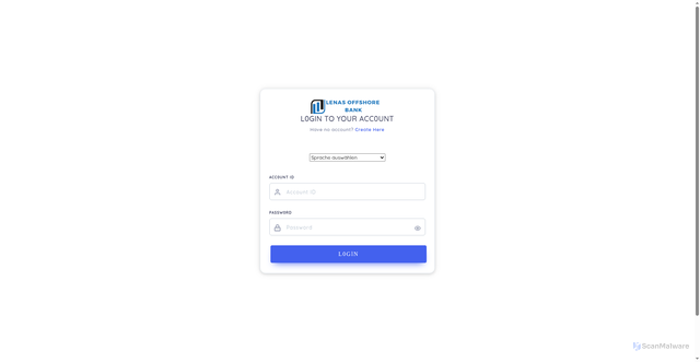 Security scan screenshot of https://lenasoffshoreb.com/login.php