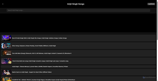Security scan screenshot of https://songs-xxgt60p9ob.edgeone.dev/