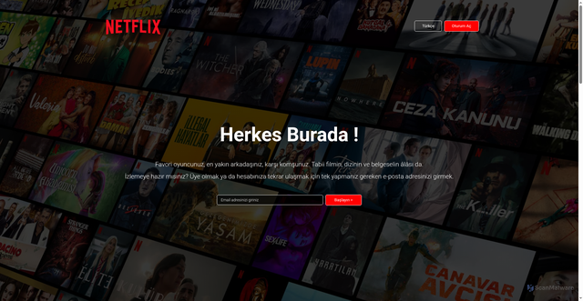 Security scan screenshot of https://netflix-clone-xi-puce.vercel.app/