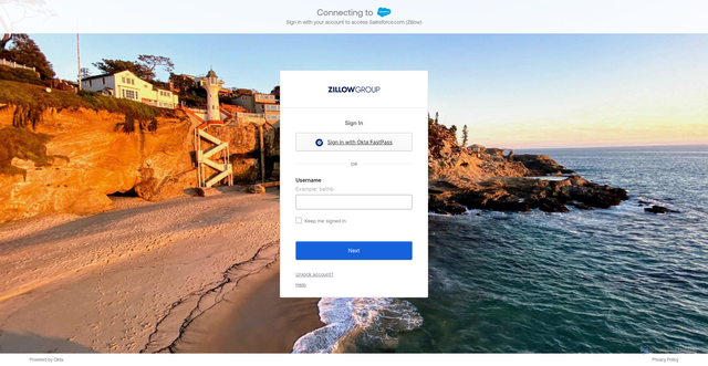 Security scan screenshot of https://zillowgroup--c.vf.force.com