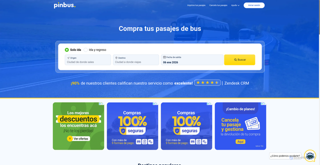 Security scan screenshot of https://pinbus.com