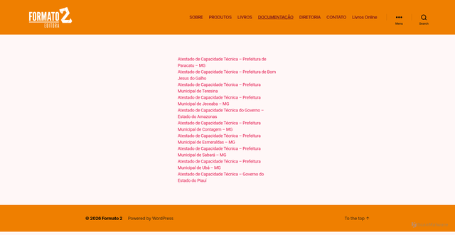 Security scan screenshot of https://formato2.com.br/?p=37