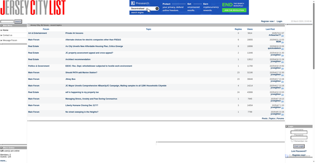 Security scan screenshot of https://jclist.com
