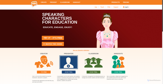 Security scan screenshot of https://www.voki.com