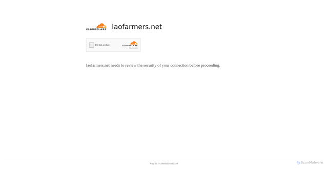 Security scan screenshot of https://laofarmers.net