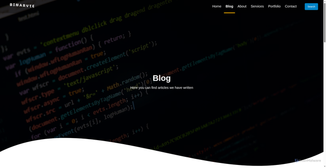 Security scan screenshot of https://binaryte-astro.pages.dev/blog/2/