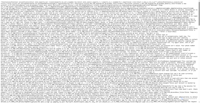 Security scan screenshot of aadcdn.msftauth.net