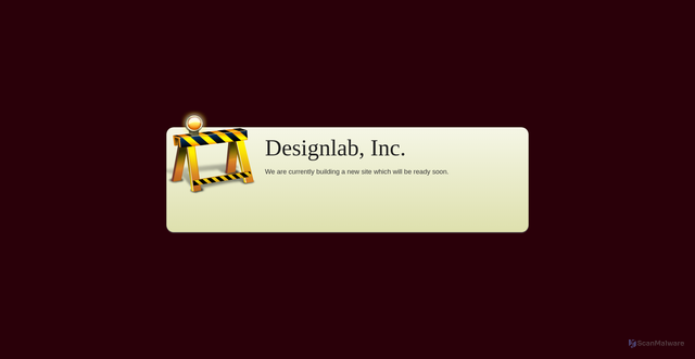 Security scan screenshot of https://designlabonline.net
