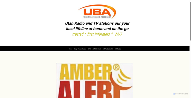 Security scan screenshot of https://www.utahbroadcasters.com/about-2