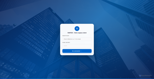Security scan screenshot of http://vatexayvopays.pages.dev/