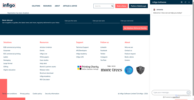 Security scan screenshot of https://resources.public.infigosoftware.rocks