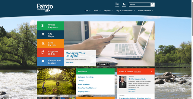 Security scan screenshot of https://fargond.gov/