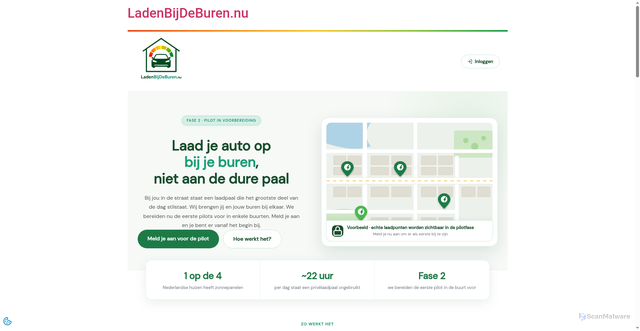 Security scan screenshot of https://ladenbijdeburen.nu