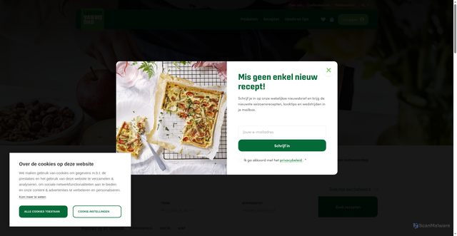 Security scan screenshot of https://www.lekkervanbijons.be