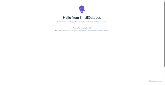 Security scan screenshot of https://eomail6.com