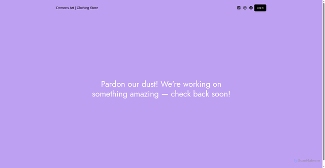 Security scan screenshot of https://demonsart.store/shop/mens-classic-stretch-suit/?tabs_content_default=1