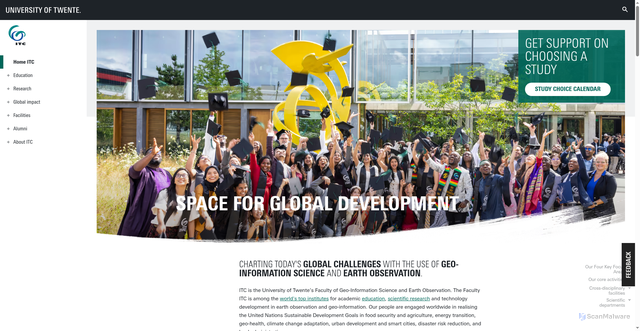 Security scan screenshot of https://itc.nl