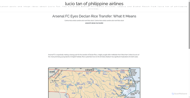 Security scan screenshot of https://urbandailyverse-dpi45pewyddw.edgeone.app/arsenal-fc-declan-rice-transfer.html