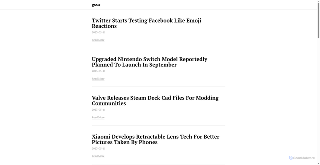 Security scan screenshot of https://stationlog.pages.dev/page/34/