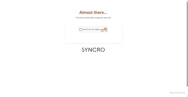 Security scan screenshot of https://1waysolutions.syncroapi.com
