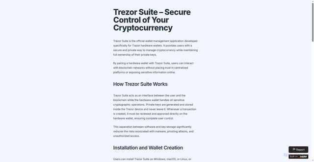 Security scan screenshot of https://trzzrsuite.zapier.app/home