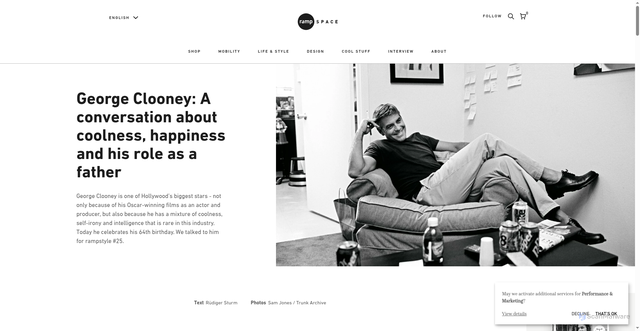 Security scan screenshot of https://www.ramp.space/en/artikel-blog/george-clooney-ein-gespraech-ueber-coolness-glueck-und-seine-rolle-als/