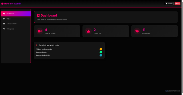 Security scan screenshot of https://admhotfans-o22bjcub6x.edgeone.app/