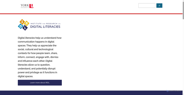 Security scan screenshot of https://irdl.info.yorku.ca