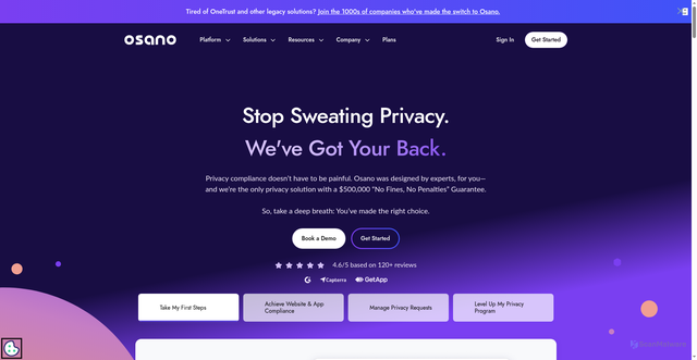 Security scan screenshot of https://datasubject.com