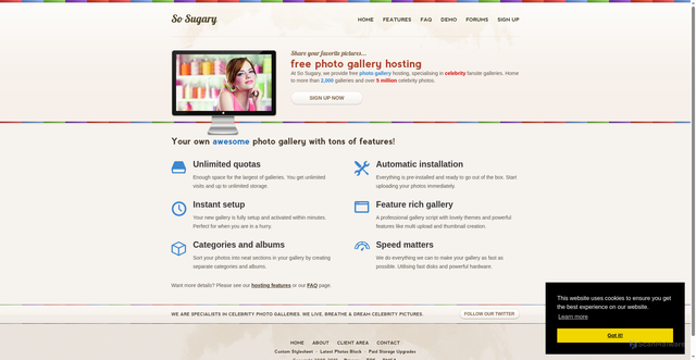 Security scan screenshot of https://sosugary.org