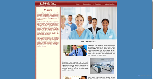 Security scan screenshot of https://mylabsync.com