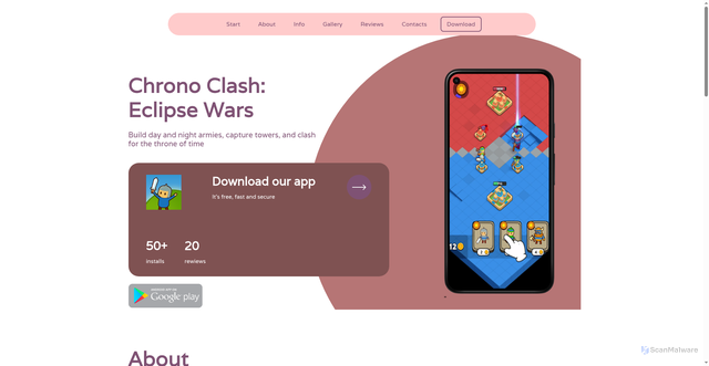 Security scan screenshot of https://artopslots.site/